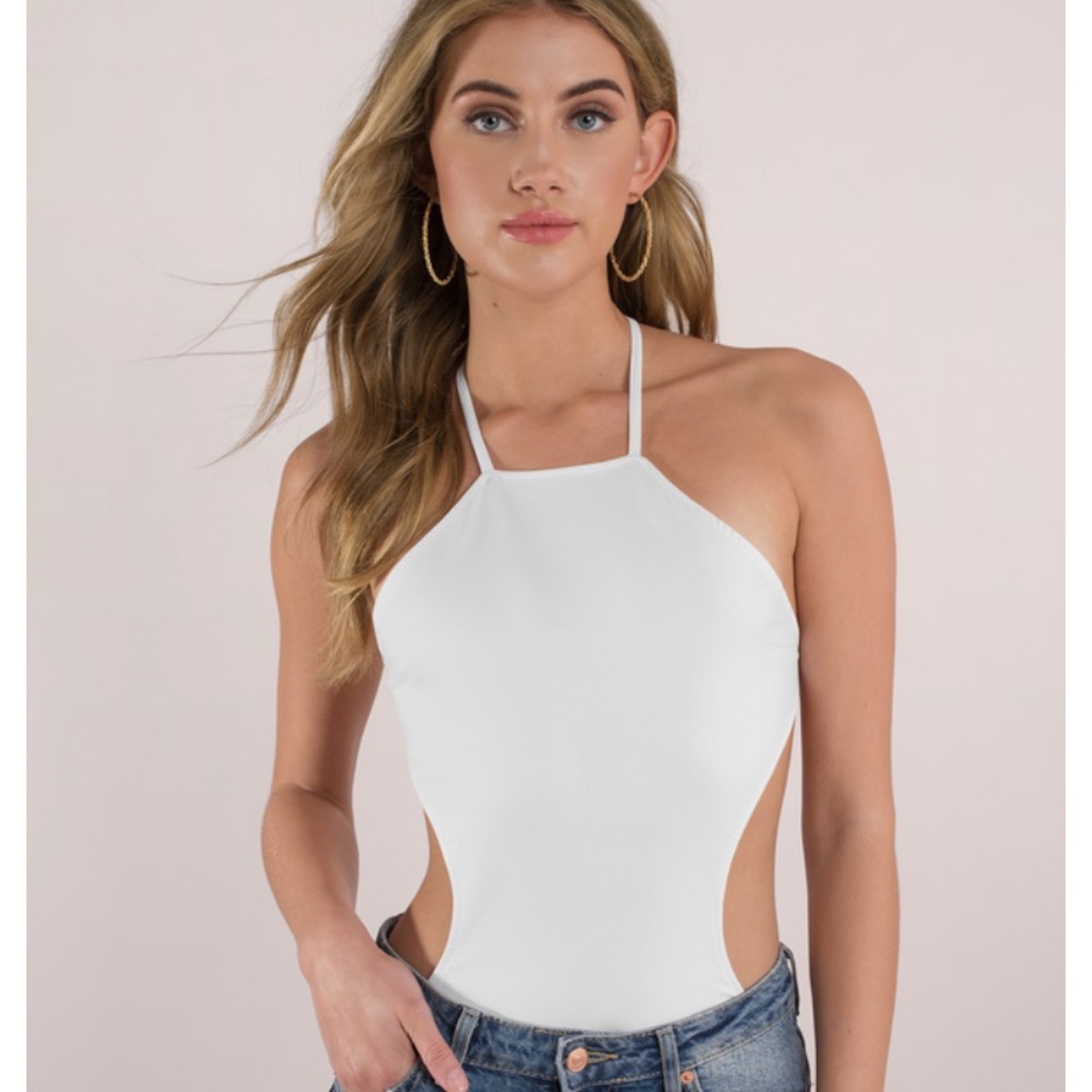TOBI white bodysuit
